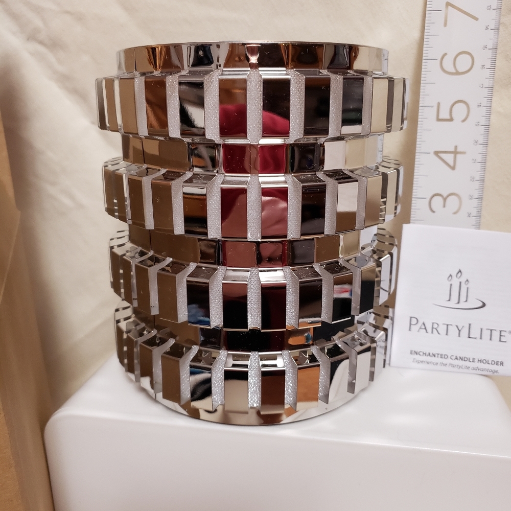 Partylite new enchanted medium size candle holder.